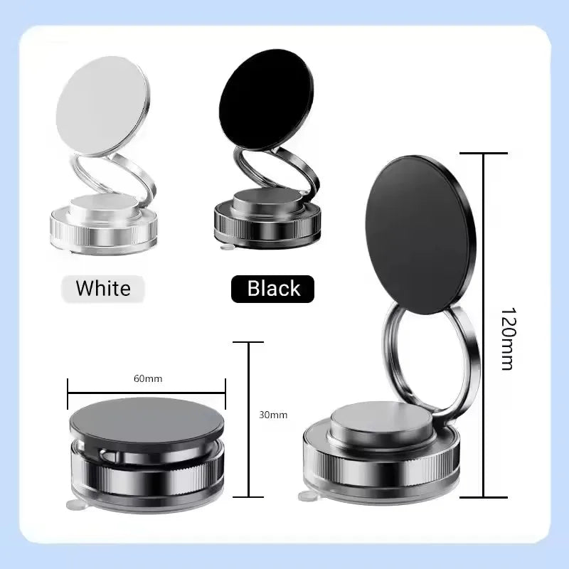 T30 Vacuum Magnetic Phone Holder Stand, for  Suction Cup Phone MountAdjustable Swivel Lock, for Your Car/Gym/Mirror