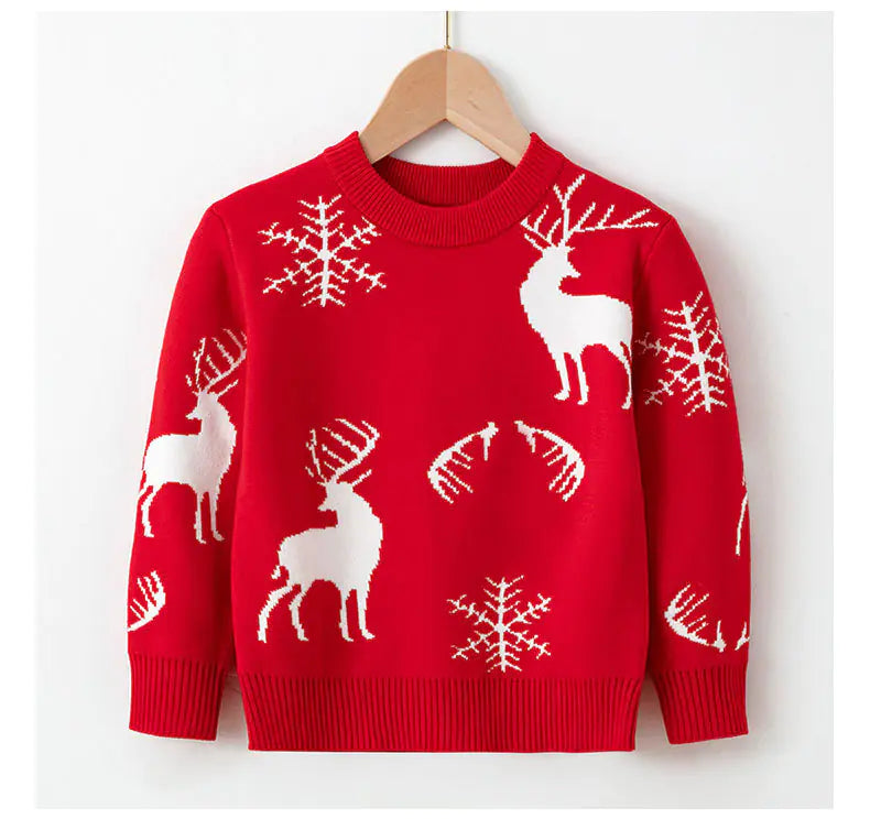 Children's Christmas Sweaters in Viscose and Cotton