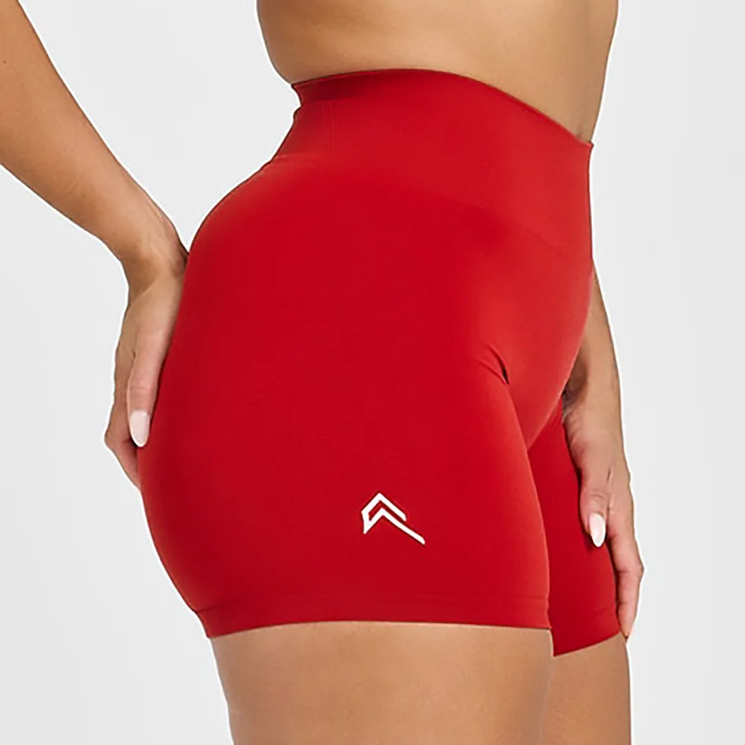 Women's New Yoga Shorts Three-quarter Pants Peach Hip Lift Belly Belly Outside To Wear Running High Waist Sports Fitness Shorts