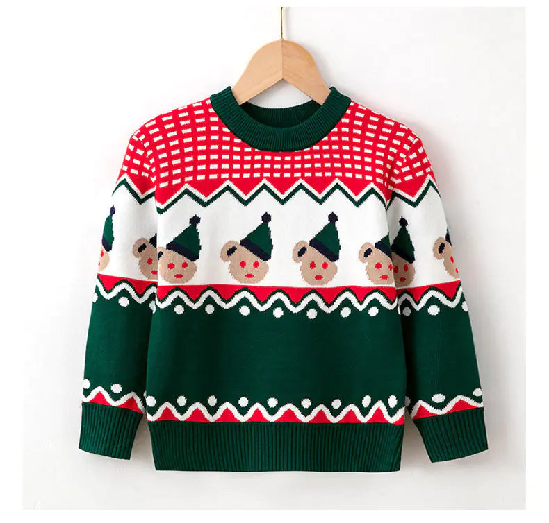 Children's Christmas Sweaters in Viscose and Cotton