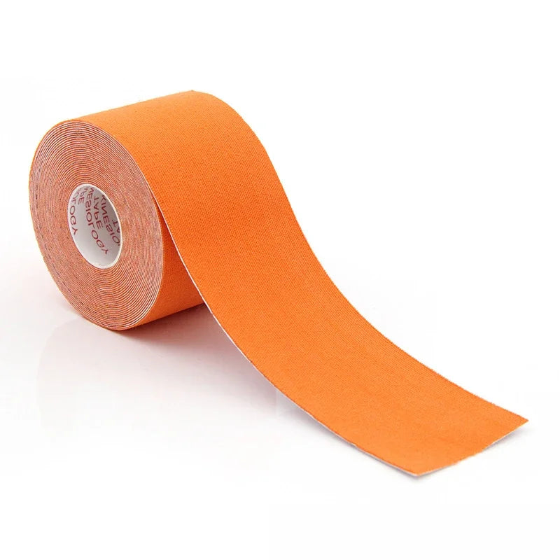 1/3pcs Sports Physiological Tape, Muscle Bandage, Sports Cotton, Elastic Adhesive, Strain Tape, Knee Muscle Pain Relief Patch