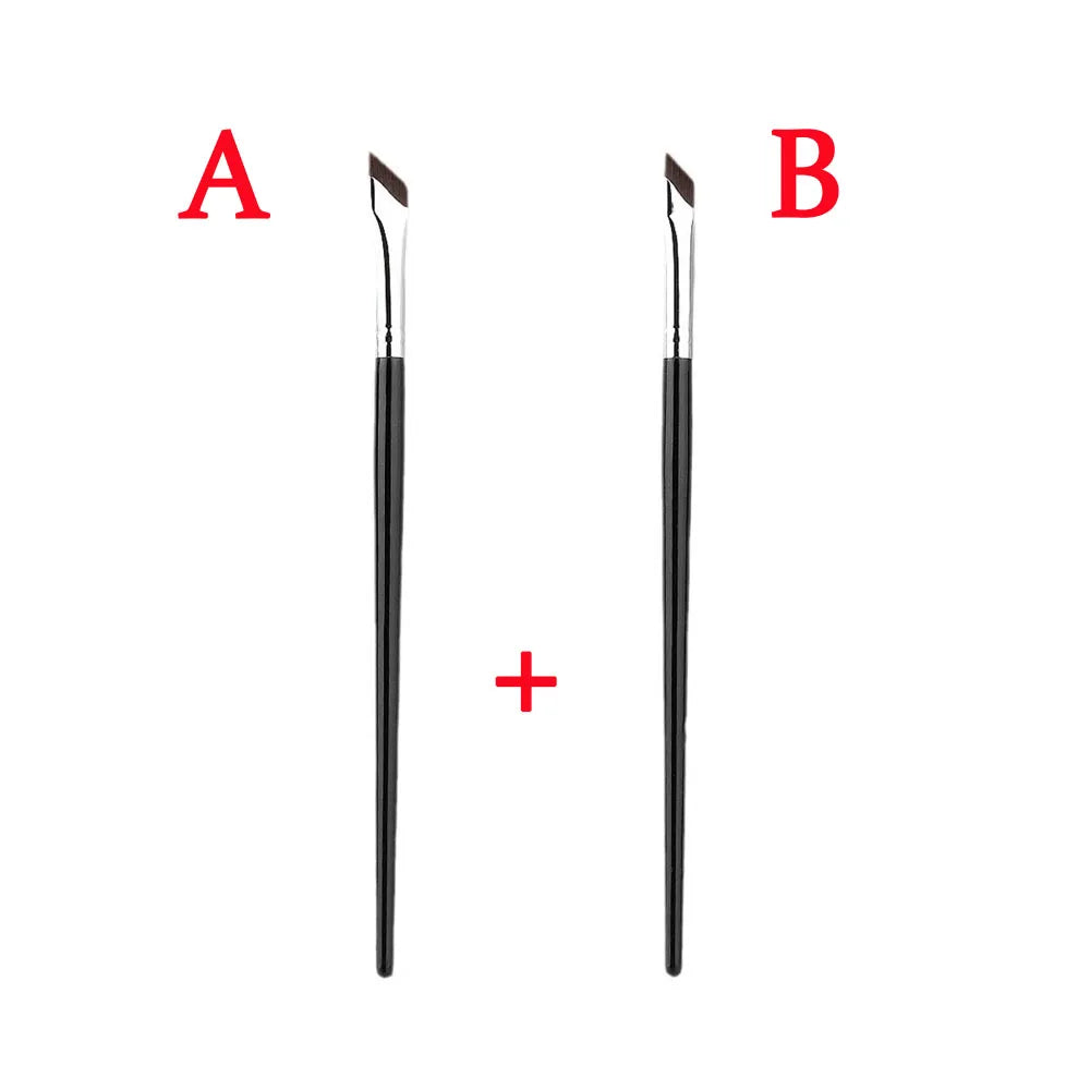 Upgrade Eyeliner Brush Ultra Thin Fine Angle Flat Eyebrow Brush Brow Precise Detail Brush Place Liner Brush Makeup