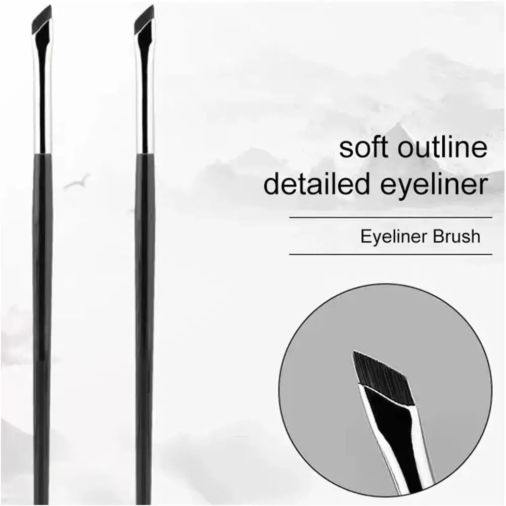 Upgrade Eyeliner Brush Ultra Thin Fine Angle Flat Eyebrow Brush Brow Precise Detail Brush Place Liner Brush Makeup