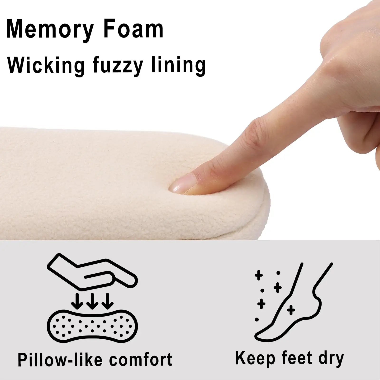 Gacimy Fur House Slippers For Women Soft Memory Foam Flat Slides Winter Warm Teddy Fleece Lady Bedroom Shoes Fluffy Sock Slipper
