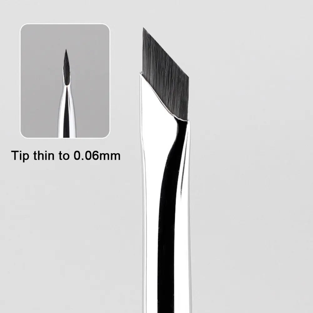 Upgrade Eyeliner Brush Ultra Thin Fine Angle Flat Eyebrow Brush Brow Precise Detail Brush Place Liner Brush Makeup