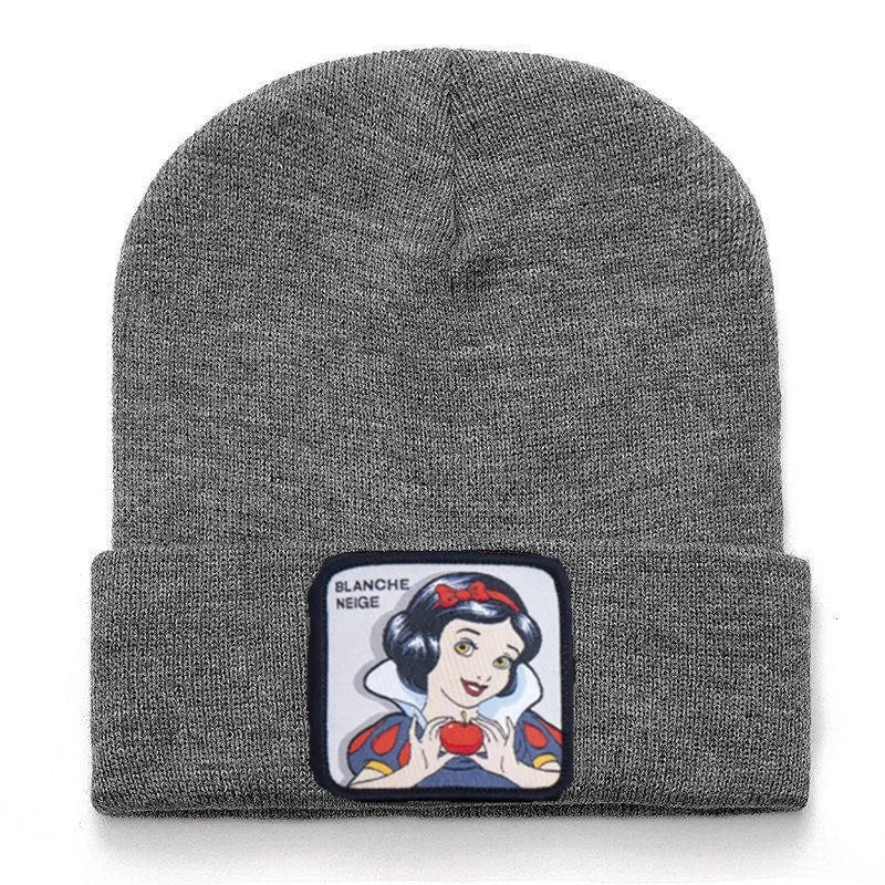 Disney Mickey Mouse Knitting Beanies Hat Men Women Anime Quality Cap Cute Casual Warm Fashion Versatile Cold Cap for Women Hats