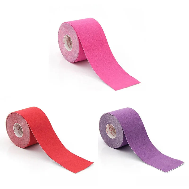 1/3pcs Sports Physiological Tape, Muscle Bandage, Sports Cotton, Elastic Adhesive, Strain Tape, Knee Muscle Pain Relief Patch