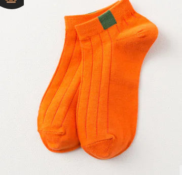 Candy Color Short Socks (Ankle Socks)