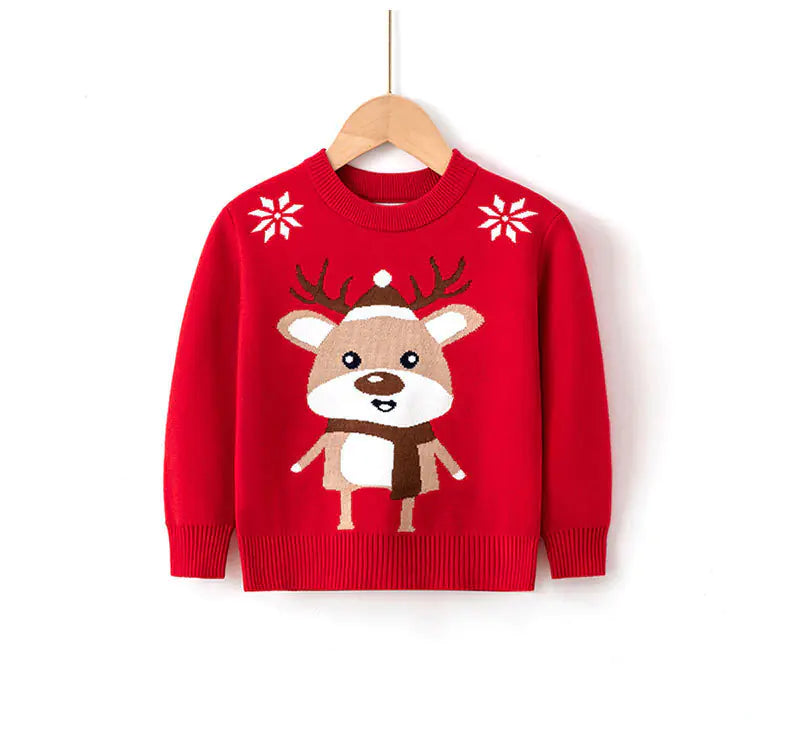 Children's Christmas Sweaters in Viscose and Cotton