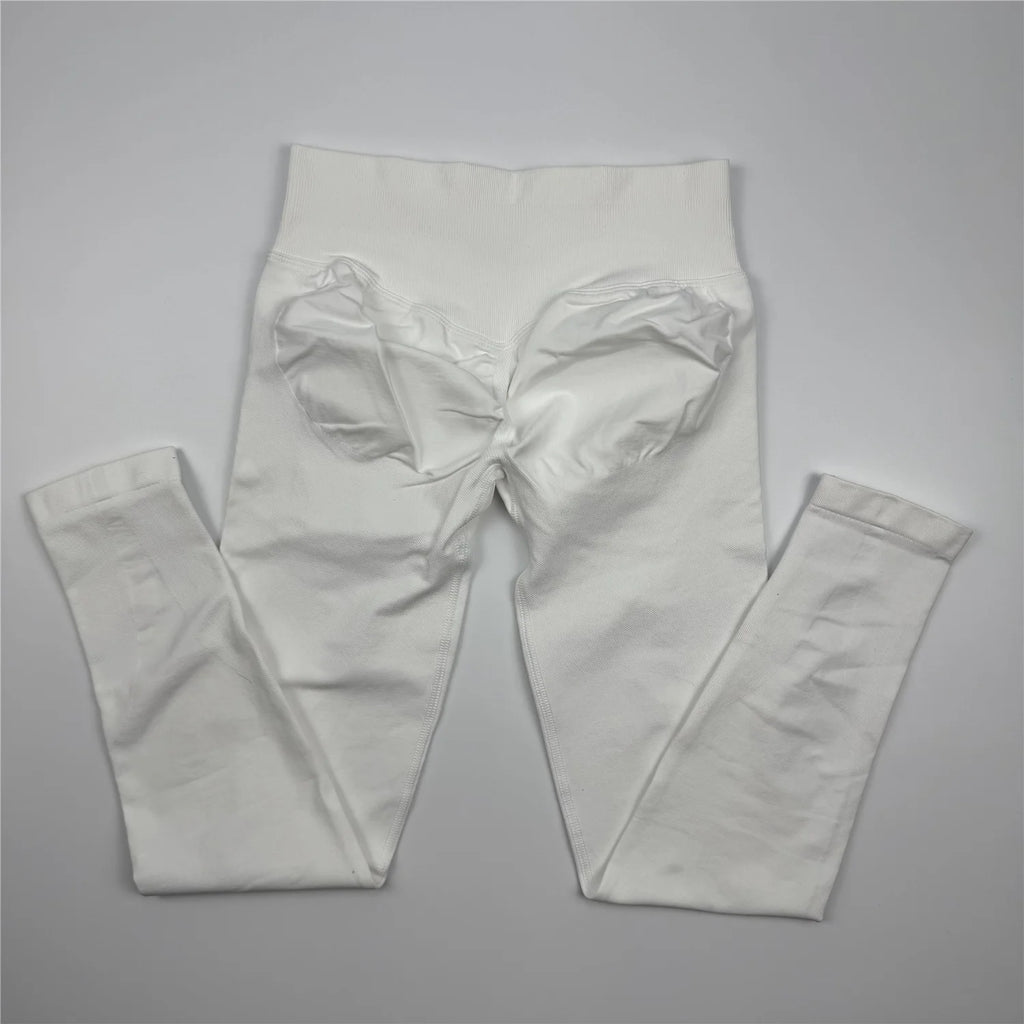 Impact Leggings Women Seamless  Low Ribbed Band Sports Yoga PantsGym clothes Fitness Workout wear Scrunch Bum Tights