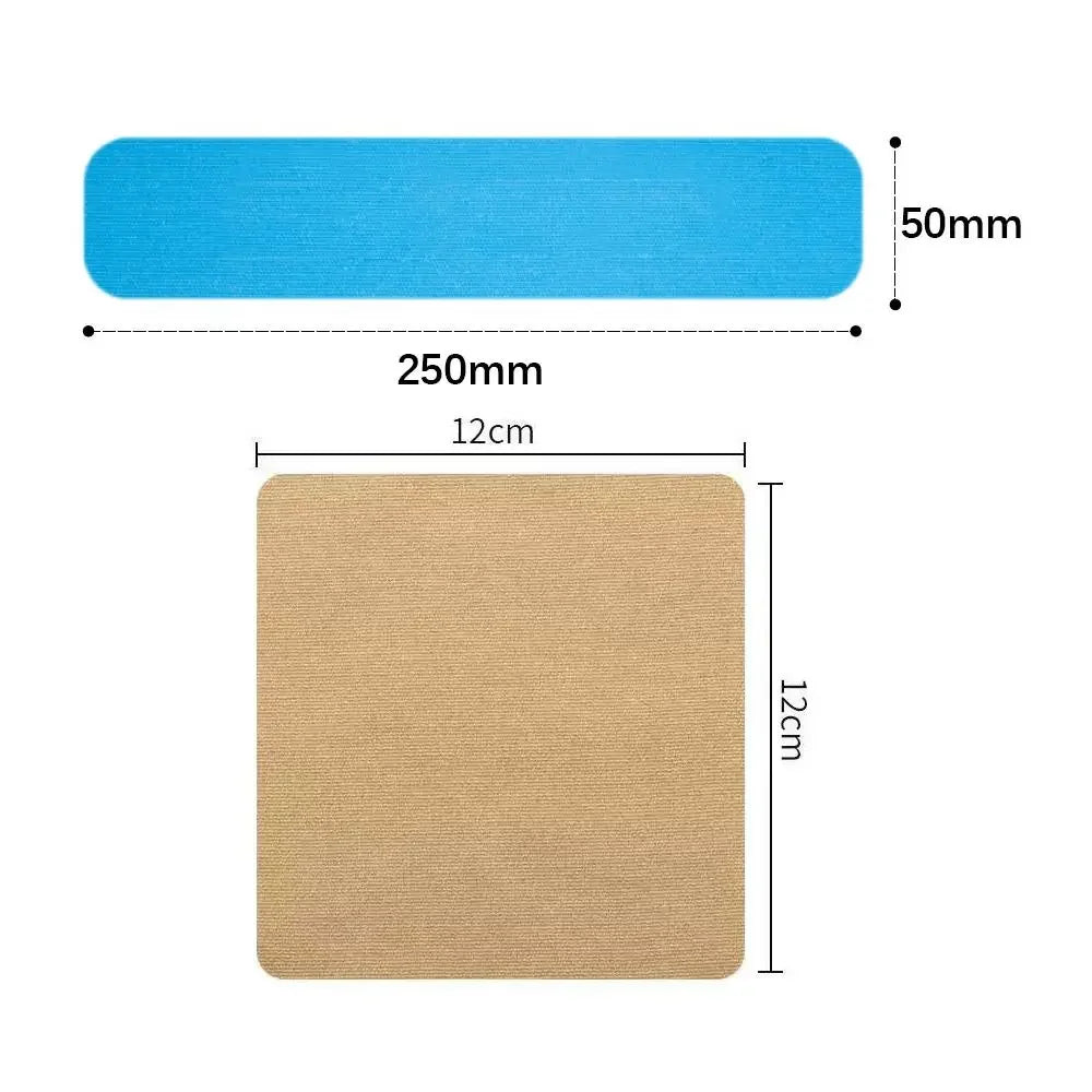 New Nonwovens Sports Muscle Patch Internal Effect Pre-cut Muscle Strain Pain Relief Breathable Muscle Support Pain Relief