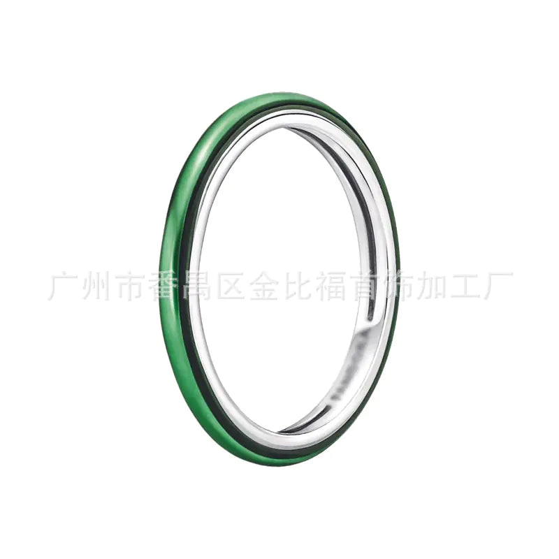 Pandora S925 Pink Diamond Heart Rose Gold Ring